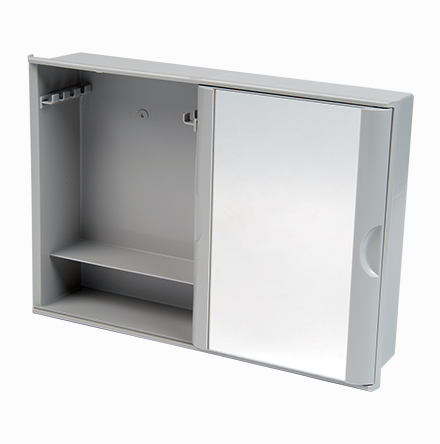 Versatile Plastic Cabinet with Sliding Door (Overlapping and Embedded)